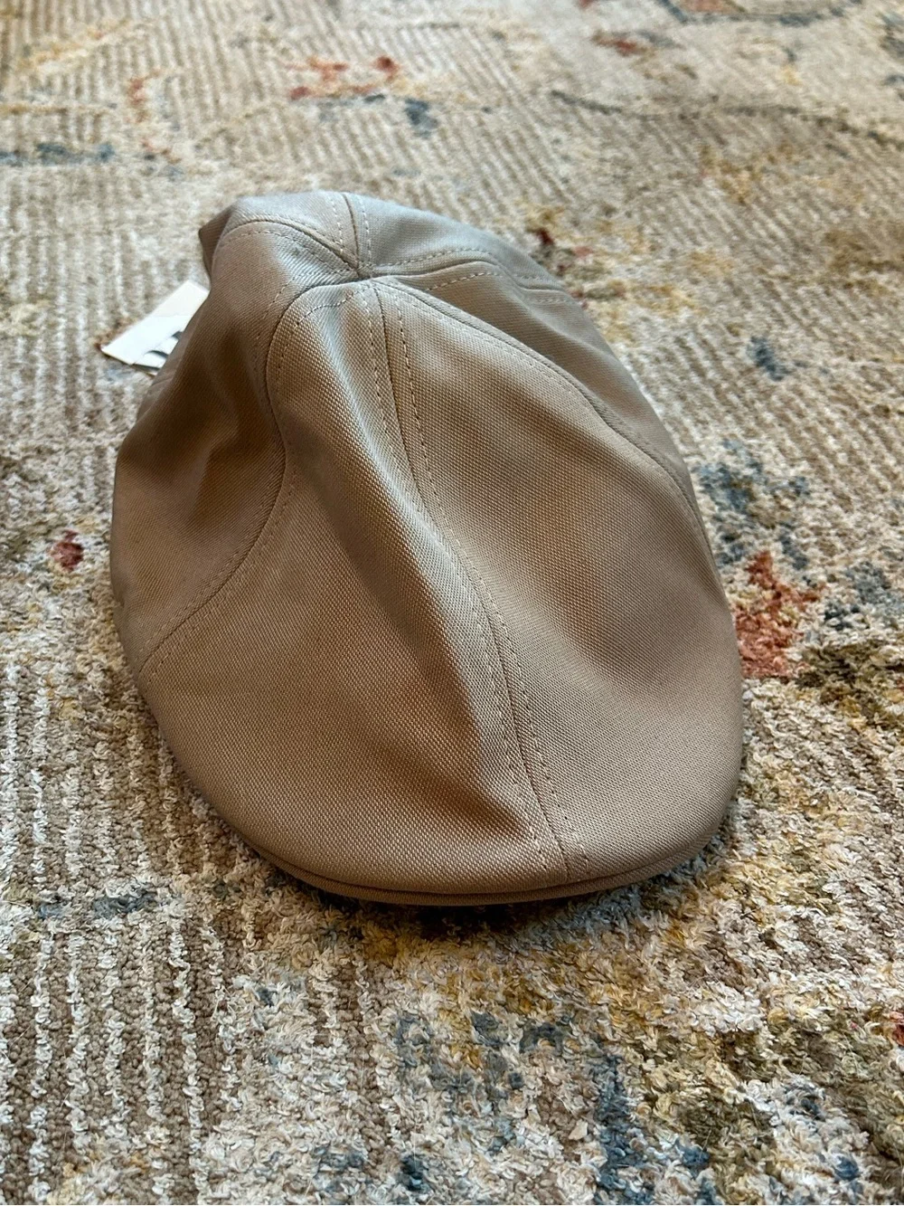 Zara Beige Flat Cap